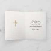 Mary Pascha, Vintage van Religieuze Pasen Kaart (Binnen)