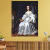 Mary, prinses van Sinaasappel Canvas Afdruk (Insitu (Woonkamer))