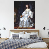 Mary, prinses van Sinaasappel Canvas Afdruk (Insitu (Slaapkamer))