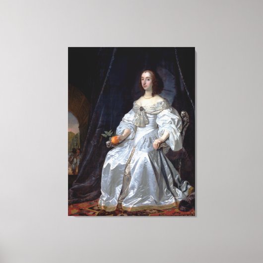 Mary, prinses van Sinaasappel Canvas Afdruk (Voorkant)