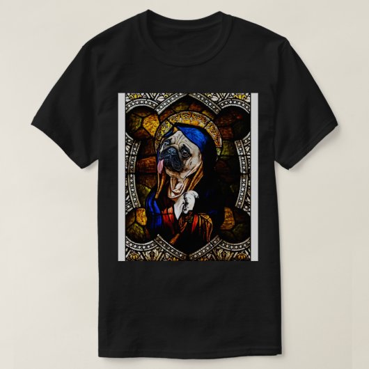 Mary Pug T-shirt (Design voorkant)