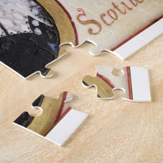 Mary Queen of Scots (1542-87) (gouache on vellum) Legpuzzel (Zijkant)