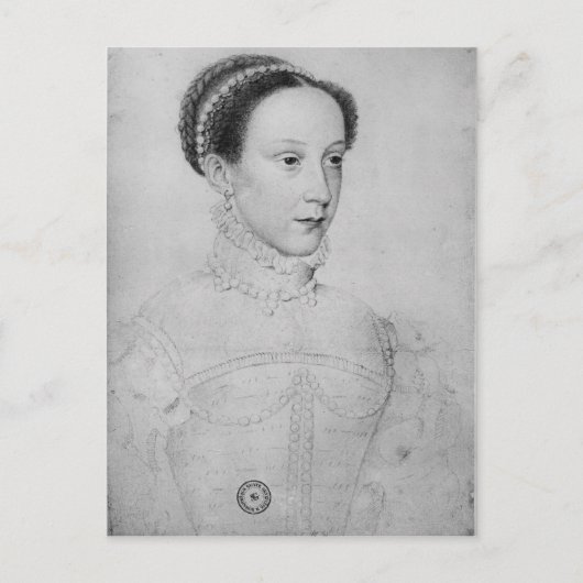 Mary Queen of Scots, 1559 Briefkaart (Voorkant)