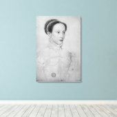Mary Queen of Scots, 1559 Canvas Afdruk (Insitu (Houten vloer))