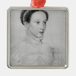 Mary Queen of Scots, 1559 Metalen Ornament