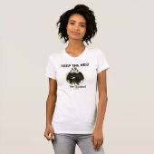 Mary Queen of Scots Independence Ja T-Shirt (Voorkant volledig)