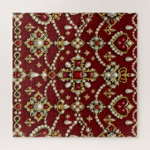 Mary Queen of Scots Inspired Design Magical Jewels Legpuzzel (Horizontaal)