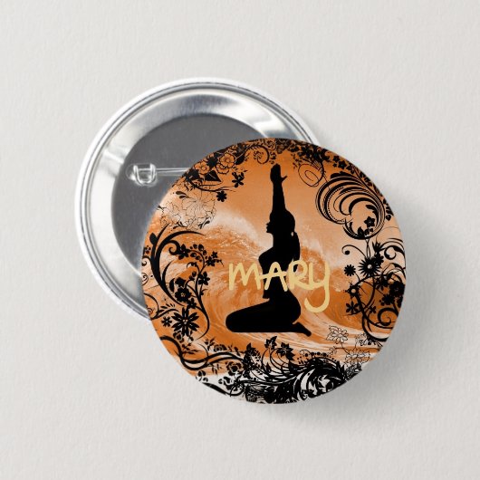Mary Quite Contrary Button (Voorkant /achterkant)