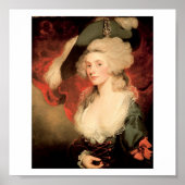 Mary Robinson als Perdita van John Hoppner 1758 18 Poster (Voorkant)