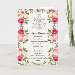 Mary Roses, een gevlekte maagd Kaart