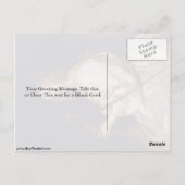 Mary Ruthven, vrouw van kunstenaar, door Anthony V Briefkaart (Achterkant)