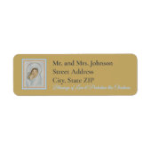 Mary’s Mantle Return Address Label (Voorkant)