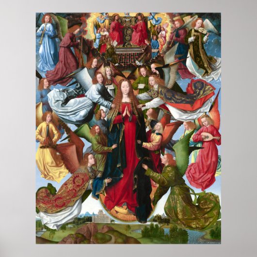Mary - Saint Lucy Legend Fine Art Poster (Voorkant)
