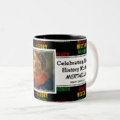MARY SEACOLE Gepersonaliseerd | Black History Mont Tweekleurige Koffiemok (Voorkant rechts)