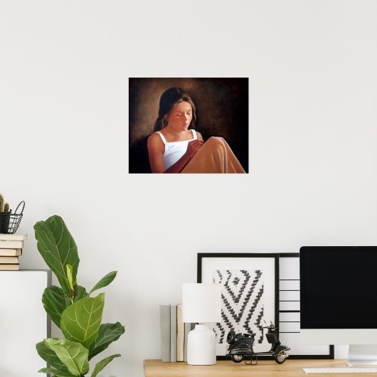 Mary Sewing Poster (Thuiskantoor)