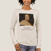 Mary Shelley, auteur van Frankenstein, 1818 Tri-Bl Tri-Blend Shirt (Voorkant)