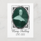 Mary Shelley Briefkaart (Voorkant)