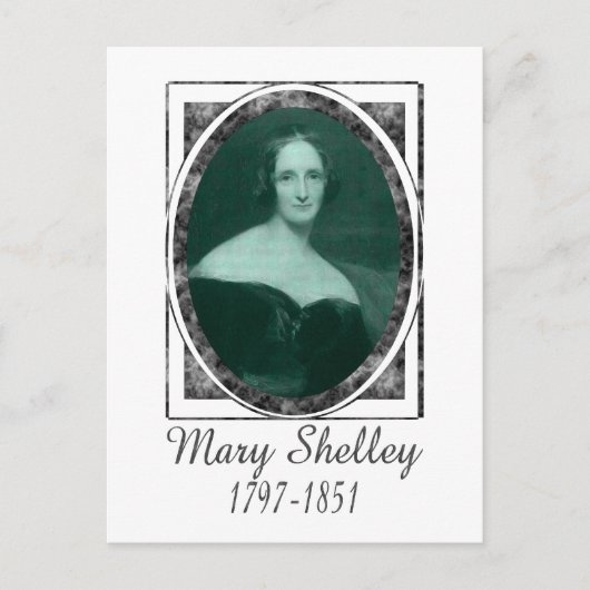 Mary Shelley Briefkaart (Voorkant)