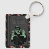 Mary Shelley's Frankenstein Boek Sleutelhanger (Achterkant)