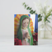 Mary Statue Briefkaart (Staand voorkant)