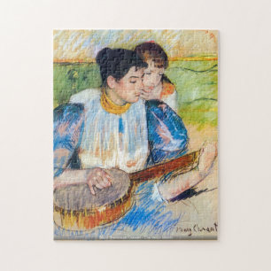 Mary Stevenson Cassatt - De banjo les - Art Puzz Legpuzzel