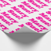 Mary Sue. Cadeaupapier (Hoek)