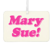 Mary Sue. Luchtverfrisser (Achterkant)