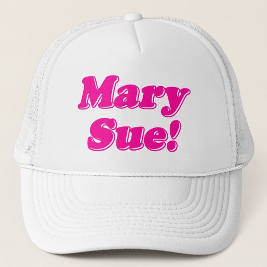 Mary Sue. Trucker Pet (Voorkant)