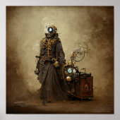 Mary the Steampunk Automaton Poster (Voorkant)