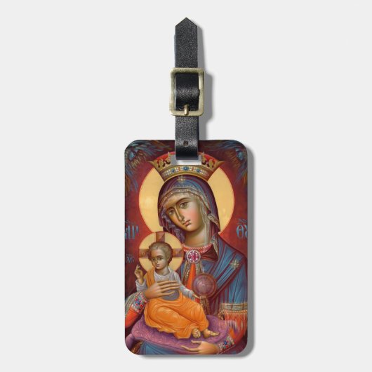 Mary - THEOTOKOS Bagagelabel (Voorkant verticaal)