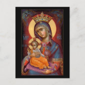 Mary - THEOTOKOS Briefkaart (Voorkant)