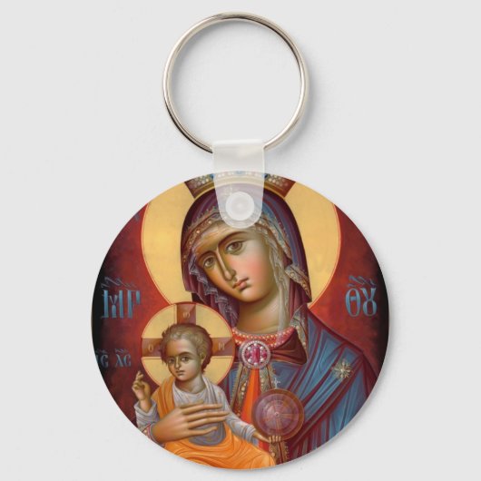 Mary - THEOTOKOS Sleutelhanger (Voorkant)