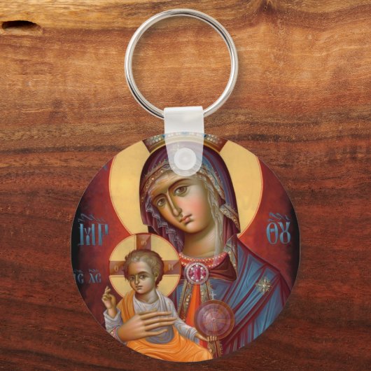 Mary - THEOTOKOS Sleutelhanger (Voorkant)