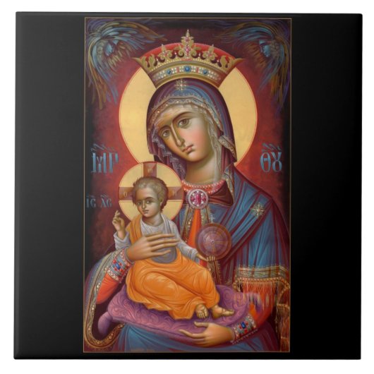 Mary - THEOTOKOS Tegeltje (Voorkant)