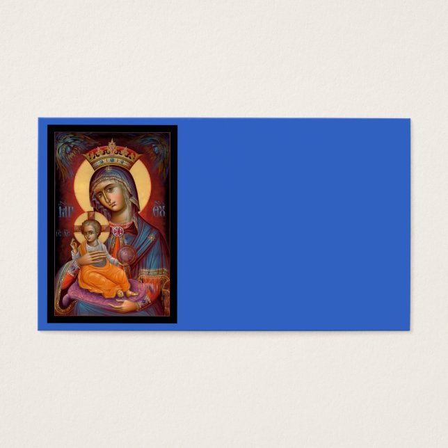 Mary - Theotokos Visitekaartjes (Voorkant)