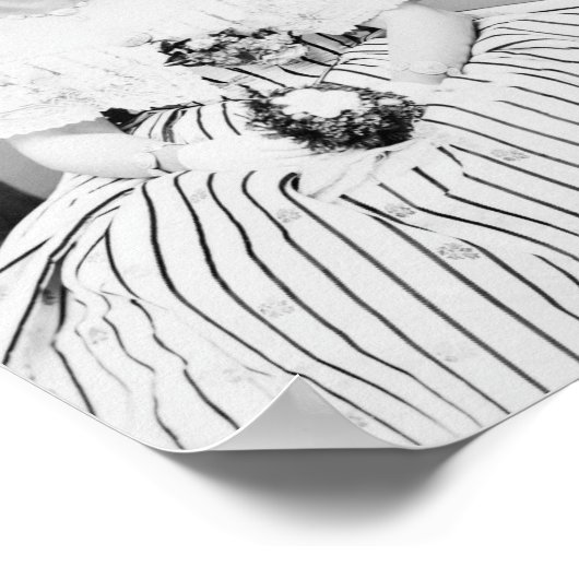 Mary Todd Lincoln Portrait - Circa 1861 Poster (Hoek)