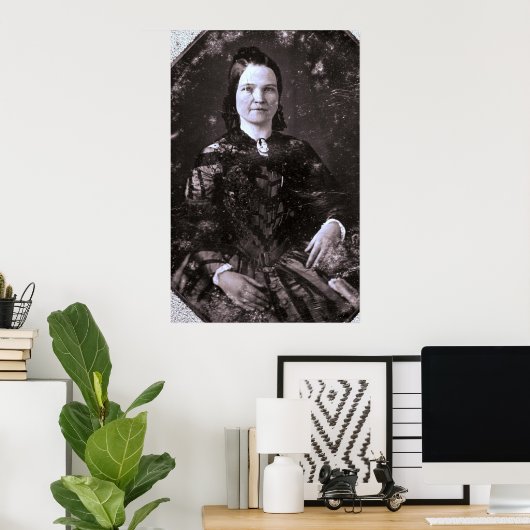 Mary Todd Lincoln Poster (Thuiskantoor)