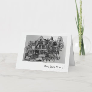 Mary Tyler Moore Wenskaart Folie Wenskaart