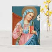 Mary uit de aankondiging van F. Lippi (Detail; M 0 (Gele Bloem)