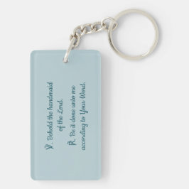 Mary uit de aankondiging van F. Lippi (Detail; M 0 Sleutelhanger