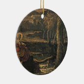 Mary van Egypte in de wilde natuur Keramisch Ornament (Rechts)