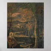Mary van Egypte in de wilde natuur Poster (Voorkant)