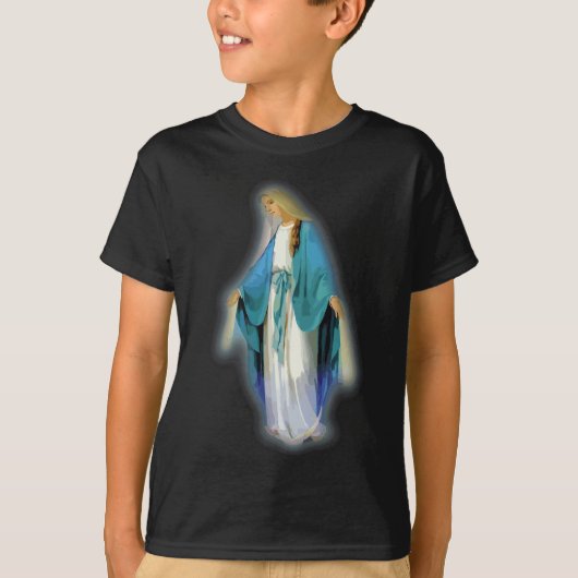 Mary, verslaafde moeder katholiek t-shirt (Voorkant)
