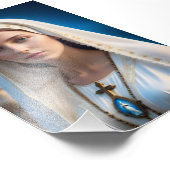 Mary Virgin Jesus Foto Afdruk (Hoek)