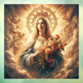 Mary Virgin Raamsticker (Vel 3)