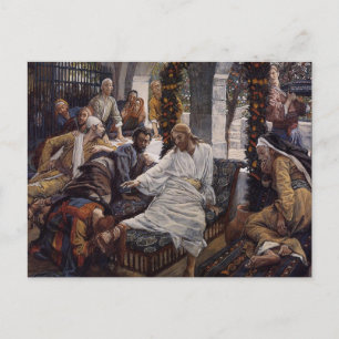 Mary Wast Jezus Feet Feestdagenkaart