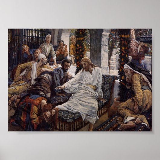 Mary Wast Jezus Feet Poster (Voorkant)