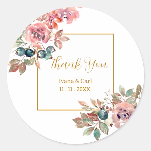 MARY Waterverf Roos Emerald Green Label (Voorkant)