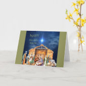 Mary, wist je dat het kerstfeest Kaart was? (Gele Bloem)