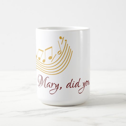 Mary, wist je dat? koffiemok (Center)